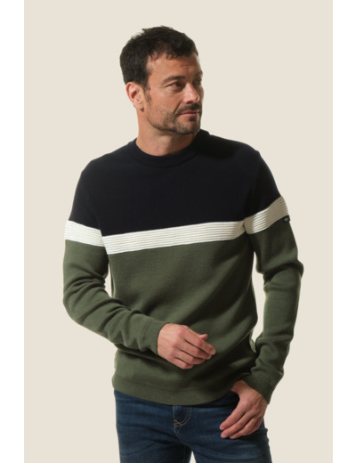 Pull homme col rond Erbin