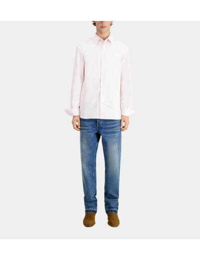 Chemise Manches Longues Popeline pastel pink