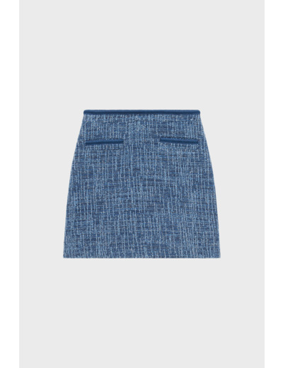 Jupe courte en tweed - VASTHIE