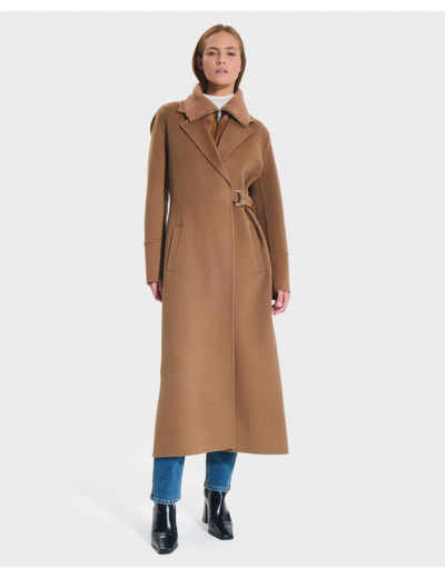 Manteau Missie Canelle en Laine