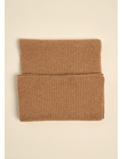 Echarpe à côtes avec lurex