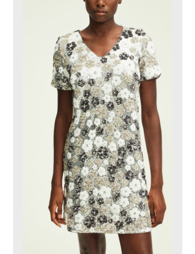 Robe courte à sequins - SIDRA