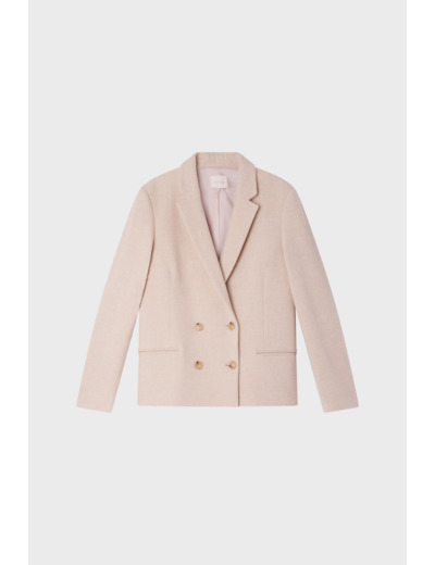 Blazer croisé écru - MAGALIE