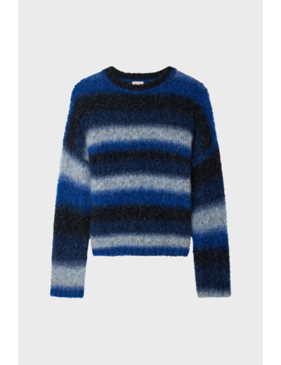 Pull épais oversize à rayures - JOYA