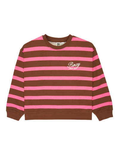 Fleece Roxy Tiramisu Rayé