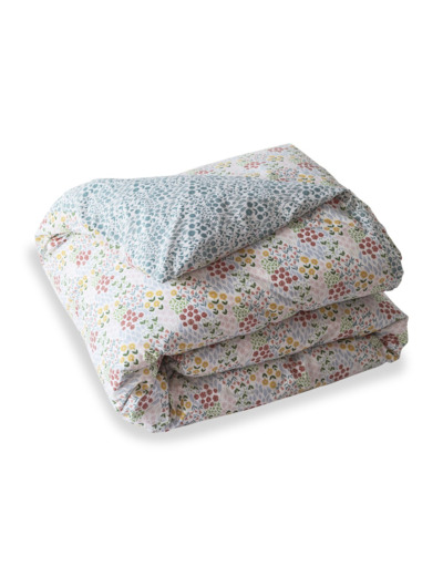 Housse couette Prairie | Linge de lit percale | Tradition des Vosges