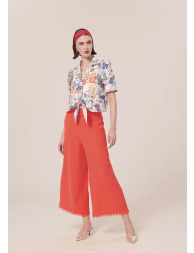 Pantalon Positive Corail en Polyester