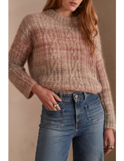 Pull en laine et alpaga SAVANA