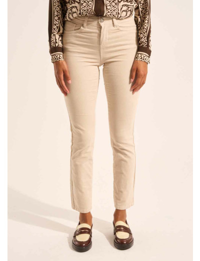 Pantalon en velours