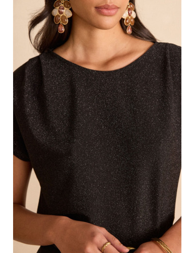 T-shirt à paillettes FAME