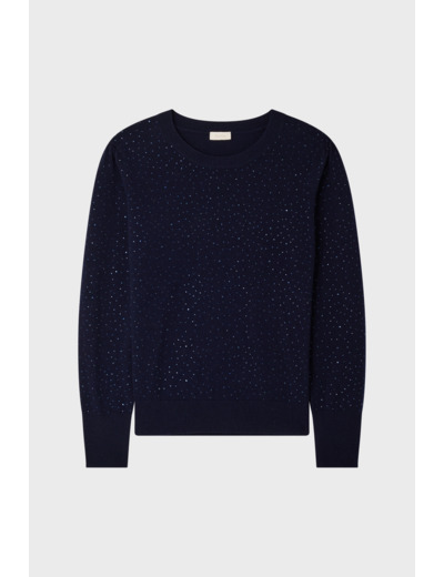 Pull à strass en laine - JIVAN