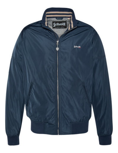 Blouson col rayé type camionneur TEAMY SCHOTT