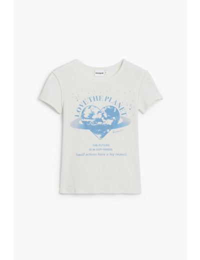 T-Shirt À Manches Courtes En Maille – Femme