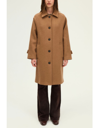 Manteau droit esprit trench - MAYSA