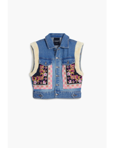 Veste Trucker En Denim – Femme