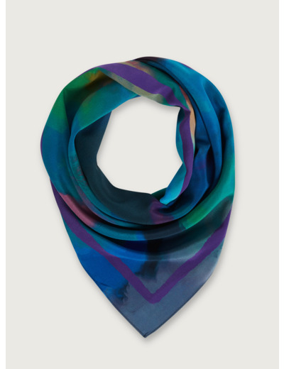 Foulards jasmin doux pavots