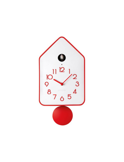 HORLOGE MURALE AVEC COUCOU ET PENDULE