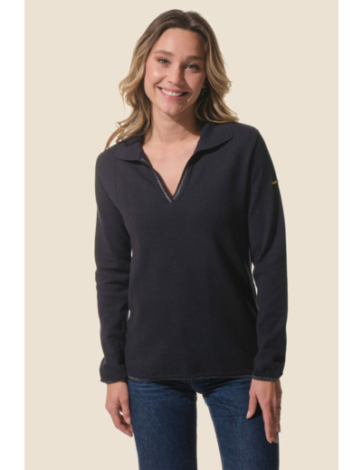Pull femme col V Serena