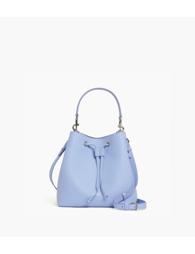 Sac seau Louise en cuir grainé