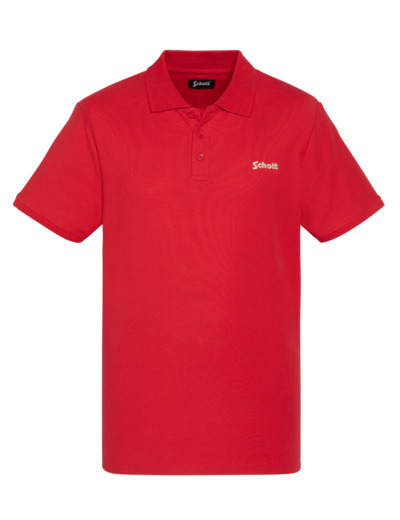 Polo 3 boutons à logo brodé PS0022