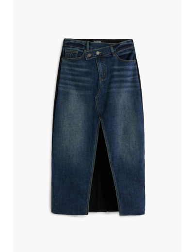 Jupe Mi-Longue En Denim – Femme