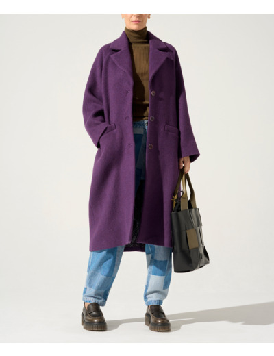 Manteau prune