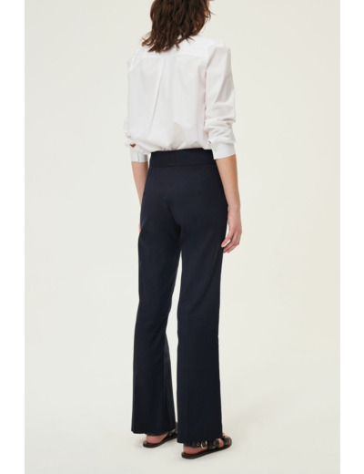 Pantalon large en coton - CASEY