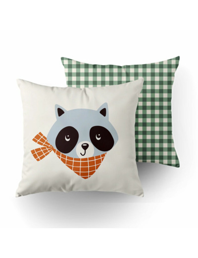 Taie d'oreiller enfant Les Louveteaux | Tradition des Vosges