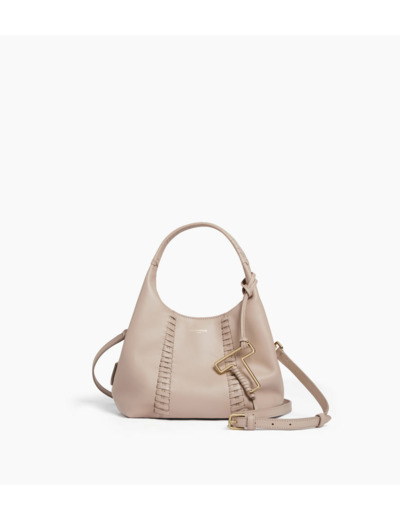 Petit sac à main Juliette en cuir lisse lacé