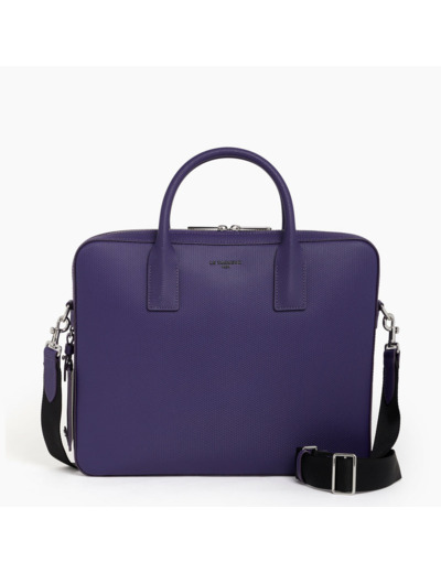 Porte document slim 14 Emile en cuir monogramme