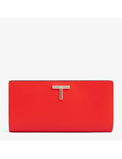 Grand portefeuille Gisèle en cuir grainé