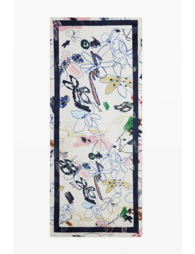 Foulard Rectangulaire En Tissu