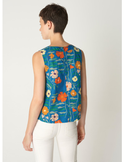 Débardeur lana botanic denim