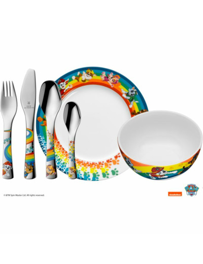 Service de table pour enfants Pat'Patrouille 6 pièces