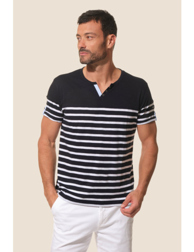 Tee-shirt homme rayé Nicolo