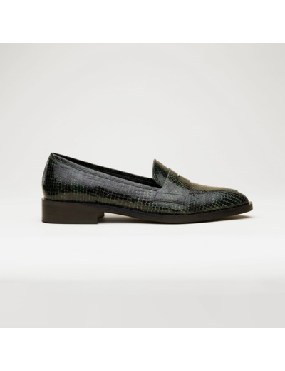 Mocassins Femme Moda Vert