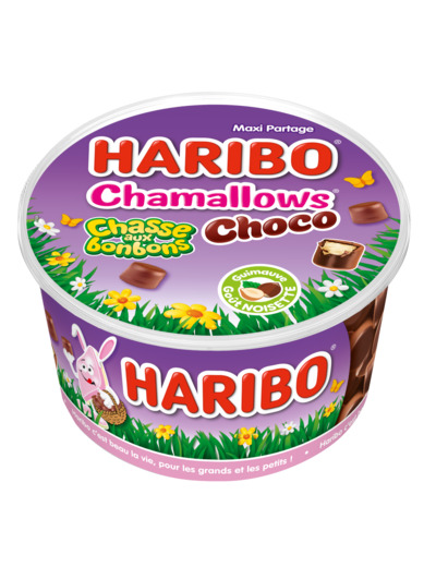 Chamallows choco goût noisettes 500g