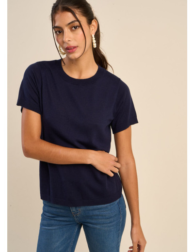 Pull à manches courtes