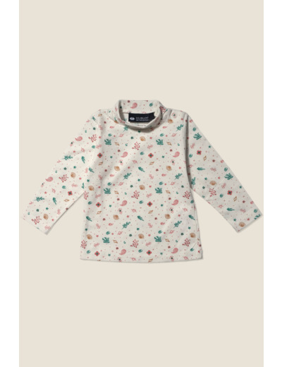 Tee-shirt fille manches longues Riasea