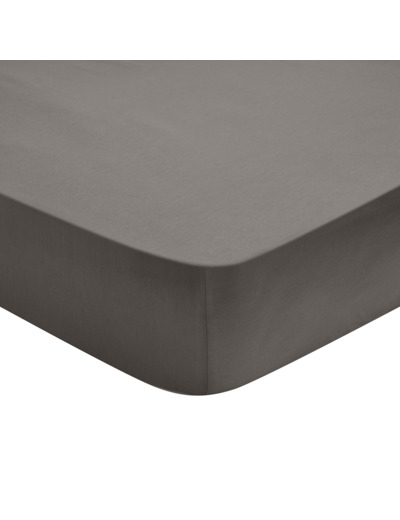 Drap Housse Influence Percale Granit