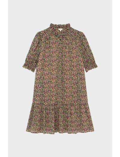 Robe courte et large imprimée - PIRA