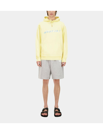 Sweatshirt À Capuche What Is Jaune bright yellow
