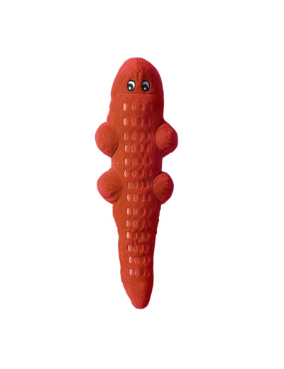 Peluche Croco rouge 42cm