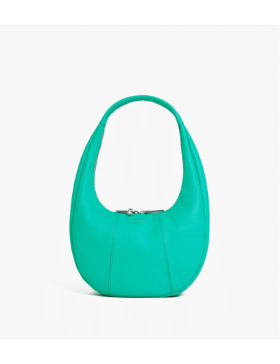Sac hobo moyen modèle Juliette en cuir grainé