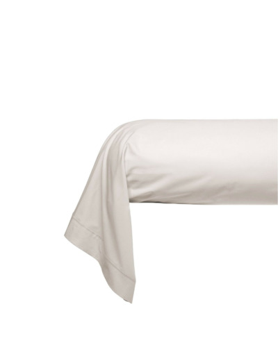 Taie de traversin unie percale | Linge des Vosges | Tradition des Vosges