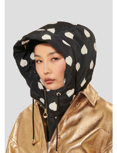 Capuche Daria Charcoal en Polyester