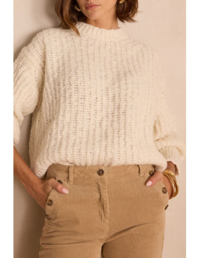 Pull BUSTER en alpaga et laine