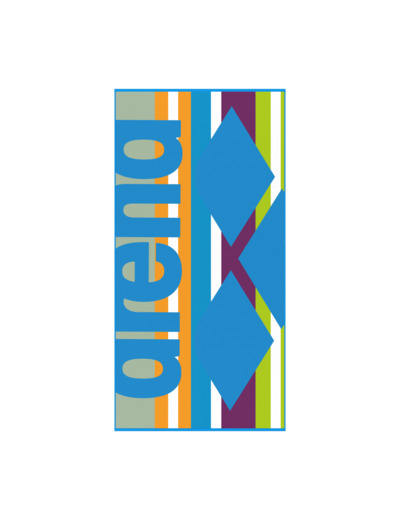 Serviette en velours de coton arena Big Logo