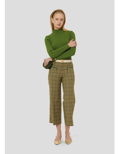 Pantalon Penelope Cactus en Laine
