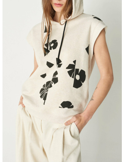 Sweat elona ecru chine